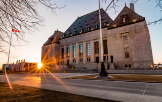 The Supreme Court Building In Ottawa, Ontario, Canada